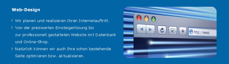 Webdesign und E-Commerce Lösungen